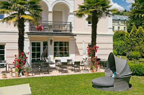 Balcony/terrace, Garni Villa Tyrol - Adults Only in Meran Balcony/terrace, Garni Villa Tyrol - Adults Only in Meran