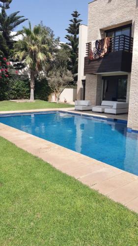 Balkonas / terasa, Villa Mazagan de luxe 6 chambres face mer 1000m2 in Azemuras Balkonas / terasa, Villa Mazagan de luxe 6 chambres face mer 1000m2 in Azemuras