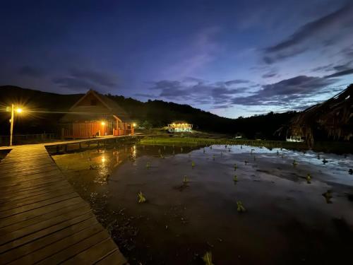 ເຂົ້າໜຽວຟາມສະເຕ-Kao Niaw Farmstay in Kouangxi Water Fall ເຂົ້າໜຽວຟາມສະເຕ-Kao Niaw Farmstay in Kouangxi Water Fall