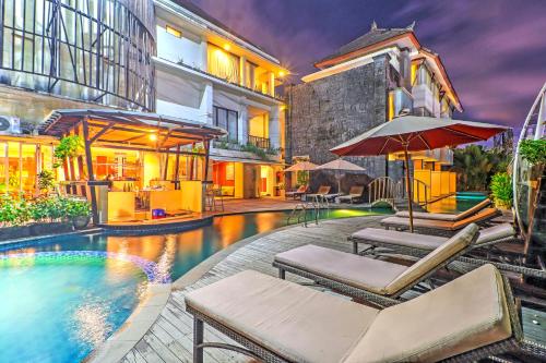 Zwembad, Palette Signature Hotel in Sanur Zwembad, Palette Signature Hotel in Sanur