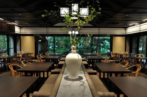 Restaurant, Sekizenkan Kashotei Sanso in Nakanojo Restaurant, Sekizenkan Kashotei Sanso in Nakanojo