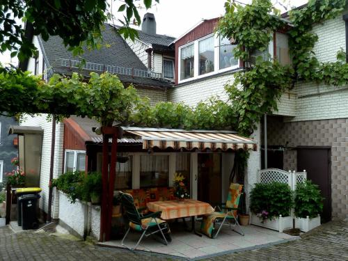 Terraza/balcón, Ferienwohnung Bradsch in Ilmenau Terraza/balcón, Ferienwohnung Bradsch in Ilmenau