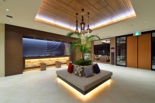 Lobby, Almont Hotel Naha-Kenchomae in Okinawa Main island Lobby, Almont Hotel Naha-Kenchomae in Okinawa Main island