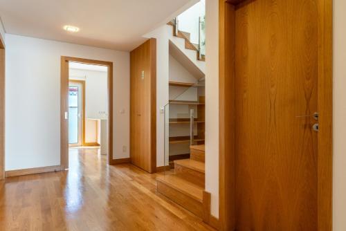 Exterior view, Stylish Home w/ Garage & Terrace by HostWise in Senhora Da Hora Exterior view, Stylish Home w/ Garage & Terrace by HostWise in Senhora Da Hora