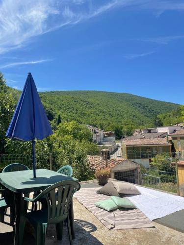 Balcony/terrace, Casa Lella in Fabriano Balcony/terrace, Casa Lella in Fabriano