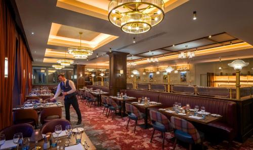 Restaurant, Clifden Station House Hotel in Clifden Restaurant, Clifden Station House Hotel in Clifden