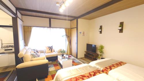 Shared lounge/TV area, 名鉄名古屋まで7分1棟貸し切り駐車場あり in Kiyosu Shared lounge/TV area, 名鉄名古屋まで7分1棟貸し切り駐車場あり in Kiyosu