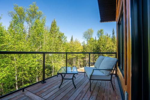 Spa - Absolute comfort - Chalet l'escapade Cordelia in Nominingue (QC) Spa - Absolute comfort - Chalet l'escapade Cordelia in Nominingue (QC)