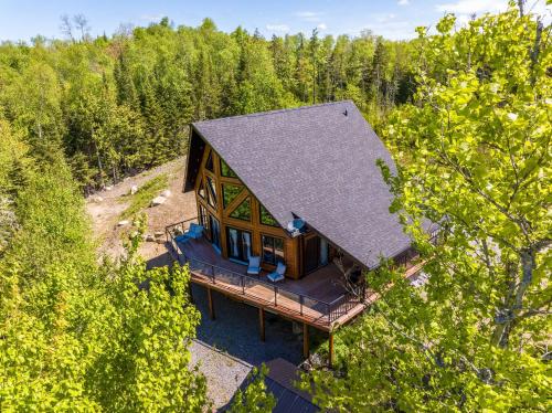 Spa - Absolute comfort - Chalet l'escapade Cordelia in Nominingue (QC) Spa - Absolute comfort - Chalet l'escapade Cordelia in Nominingue (QC)