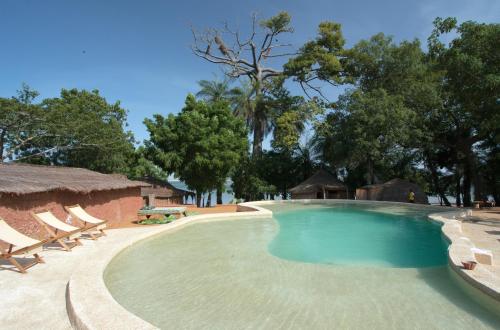 Swimming pool, Ecolodge de Simal in Mbour Swimming pool, Ecolodge de Simal in Mbour