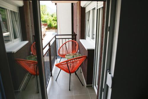 阳台/露台, Sara Luxe Apartment in 科尼茨 阳台/露台, Sara Luxe Apartment in 科尼茨