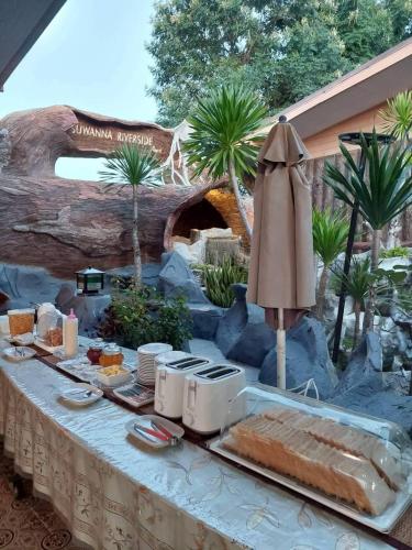 Restaurant, Suwanna Riverside Resort in Chai Nat Restaurant, Suwanna Riverside Resort in Chai Nat