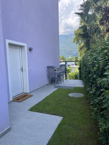 Terraza/balcón, Residenza La Svolta - Salt Pool & Private Garden in Bellinzona Terraza/balcón, Residenza La Svolta - Salt Pool & Private Garden in Bellinzona