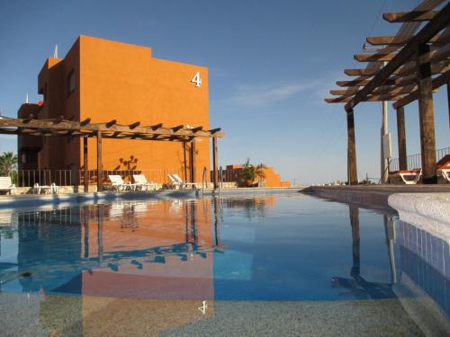 Entrance, Sunrock Condo Hotel in Cabo del Sol Entrance, Sunrock Condo Hotel in Cabo del Sol