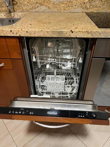 ห้องครัว, Apartmán pod věží Jevíčko (Apartman pod vezi Jevicko) in เยวิซโค ห้องครัว, Apartmán pod věží Jevíčko (Apartman pod vezi Jevicko) in เยวิซโค