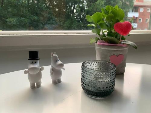 Scandinavian apartment with fireplace in Herttoniemenranta Scandinavian apartment with fireplace in Herttoniemenranta