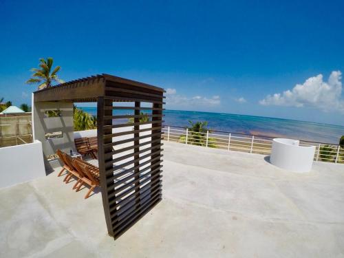 You can best catch the sunset on the west side of Ambergris Caye in Ambergris Caye You can best catch the sunset on the west side of Ambergris Caye in Ambergris Caye