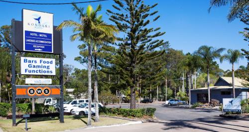 A szálláshely kívülről, Kondari Hotel in Hervey Bay A szálláshely kívülről, Kondari Hotel in Hervey Bay