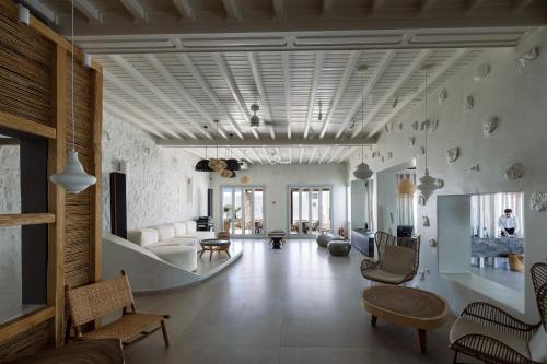 Lobby, Poseidon Hotel Suites in Mykonos Lobby, Poseidon Hotel Suites in Mykonos