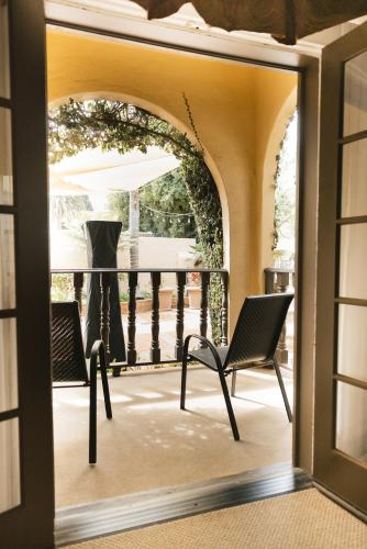 Erkély/terasz, Historic Santa Maria Inn in Santa Maria Erkély/terasz, Historic Santa Maria Inn in Santa Maria