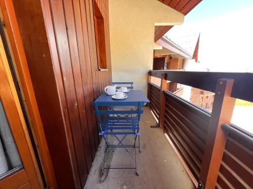 Ban công/sân hiên, Appartement Ski aux pieds in La Plagne Ban công/sân hiên, Appartement Ski aux pieds in La Plagne