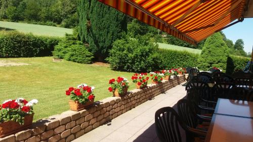 Balcony/terrace, Hotel Sonnenhof in Cham Balcony/terrace, Hotel Sonnenhof in Cham