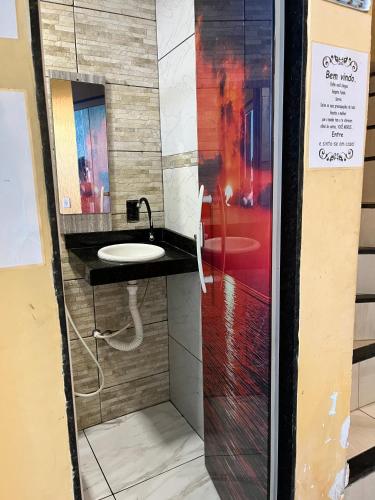 Bathroom, Casa Duplex em frente a Praia in Industrial Zone Bathroom, Casa Duplex em frente a Praia in Industrial Zone