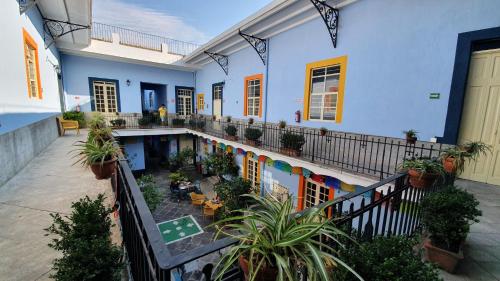 Erkély/terasz, Viajero CDMX Centro Hostel in Történelmi Városközpont Erkély/terasz, Viajero CDMX Centro Hostel in Történelmi Városközpont
