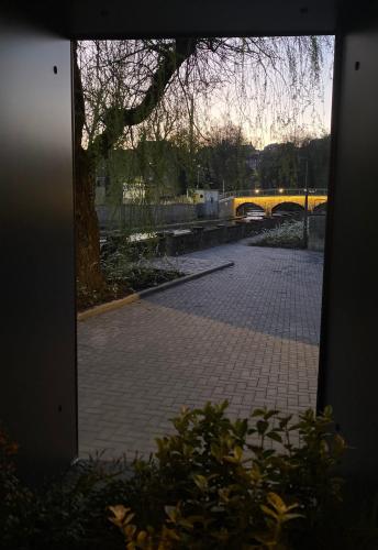 Uitzicht, Weserwasser in Eupen Uitzicht, Weserwasser in Eupen