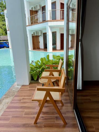 Balcony/terrace, Resort Deja Vu in Siquijor Balcony/terrace, Resort Deja Vu in Siquijor