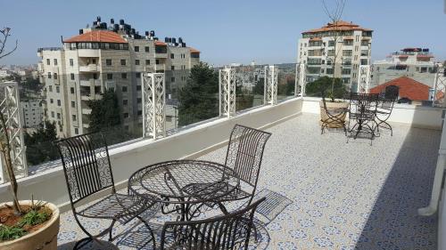 Balkong/terasse, Lavender Boutique Hotel in Ramallah Balkong/terasse, Lavender Boutique Hotel in Ramallah