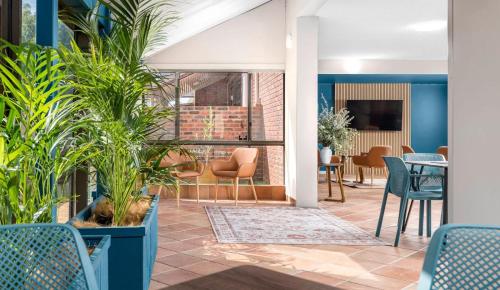 共用Lounge/電視區, 傑拉爾頓賽爾斯汽車旅館 (Sails Motel Geraldton) in 傑拉爾頓 共用Lounge/電視區, 傑拉爾頓賽爾斯汽車旅館 (Sails Motel Geraldton) in 傑拉爾頓