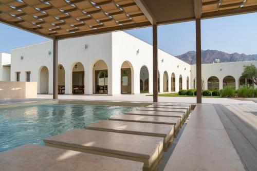 Swimming pool, Ivory House Resort - Ophiolite in Hatta Swimming pool, Ivory House Resort - Ophiolite in Hatta