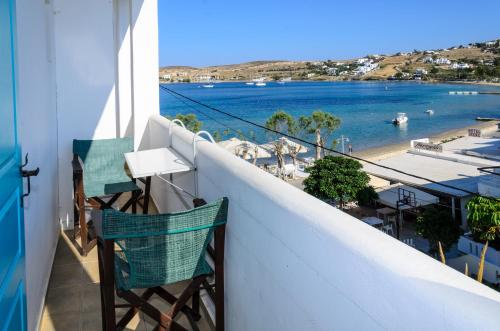 ระเบียง/ชานเรือน, Hotel Livadia in เกาะเพรอส ระเบียง/ชานเรือน, Hotel Livadia in เกาะเพรอส