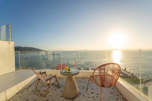 balkon/terras, Miyue, Shenzhen Santorini Seaview Resort in Dapeng balkon/terras, Miyue, Shenzhen Santorini Seaview Resort in Dapeng