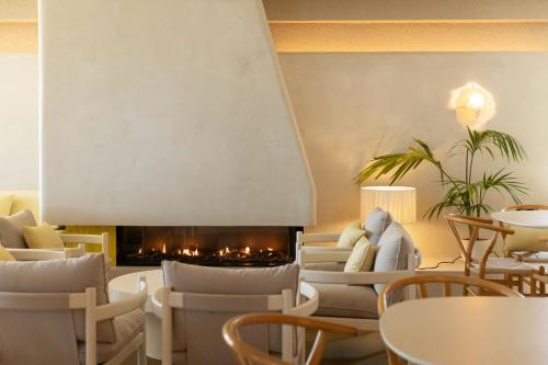 Restaurant, Hotel Noguera Mar in Els Molins Beach Restaurant, Hotel Noguera Mar in Els Molins Beach