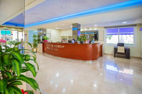 Empfangshalle, Hotel Servigroup Rialto in Playa de Levante Empfangshalle, Hotel Servigroup Rialto in Playa de Levante