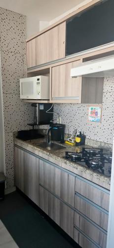 Kitchen, Lagoa Quente Flat in St. Lagoa Quente Kitchen, Lagoa Quente Flat in St. Lagoa Quente