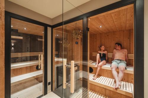 Sauna, Swiss Budget Alpenhotel in Tasch Sauna, Swiss Budget Alpenhotel in Tasch