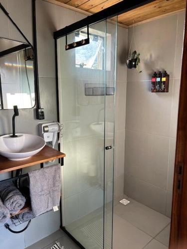 Chalé aconchegante em madeira (Chale aconchegante em madeira) in Jaragua Do Sul Chalé aconchegante em madeira (Chale aconchegante em madeira) in Jaragua Do Sul