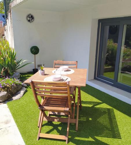 Erkély/terasz, Le Logamaïk (Le Logamaik) in Sauveterre-De-Comminges Erkély/terasz, Le Logamaïk (Le Logamaik) in Sauveterre-De-Comminges