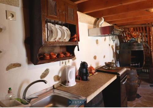 ห้องครัว, Casa Alto Das Fragas in กาเนโด เด บาสโต ห้องครัว, Casa Alto Das Fragas in กาเนโด เด บาสโต