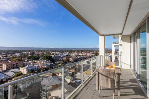 balkon/terras, Oaks Glenelg Liberty Suites in Glenelg balkon/terras, Oaks Glenelg Liberty Suites in Glenelg
