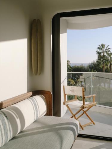 شرفة/ تراس, Hôtel & Spa Belle Plage in لو سوكينت البلدة القديمة شرفة/ تراس, Hôtel & Spa Belle Plage in لو سوكينت البلدة القديمة