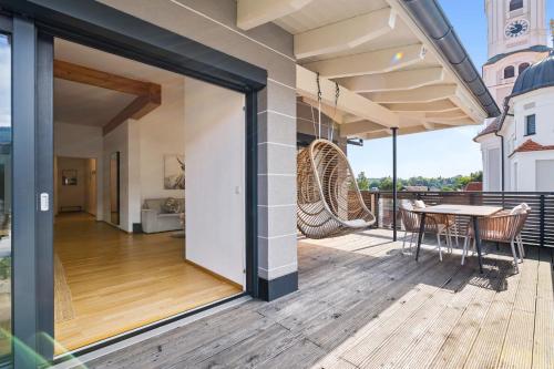 شرفة/ تراس, Sunset Club - Nesselwang Chalets Nr 1 in Nesselwang شرفة/ تراس, Sunset Club - Nesselwang Chalets Nr 1 in Nesselwang