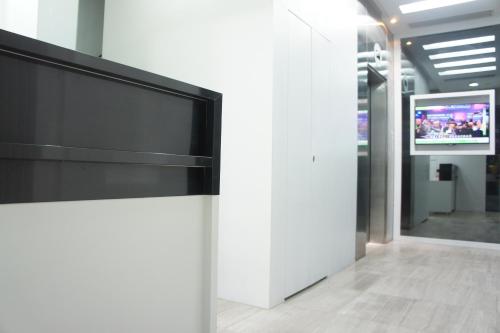 Exterior view, Homy Central near Sai Ying Pun MTR Station Exterior view, Homy Central near Sai Ying Pun MTR Station