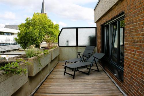 Erkély/terasz, cameiroo - Penthouse Euskirchen in Euskirchen Erkély/terasz, cameiroo - Penthouse Euskirchen in Euskirchen