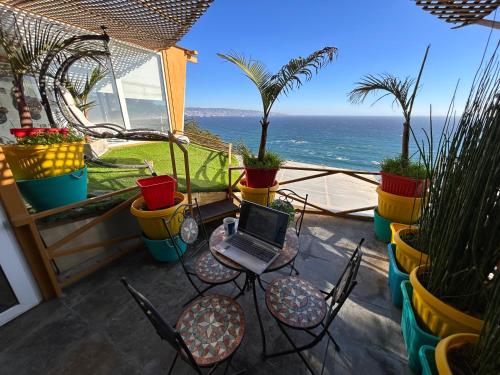 Erkély/terasz, Pacificsunset Renaca in Renaca Beach Erkély/terasz, Pacificsunset Renaca in Renaca Beach