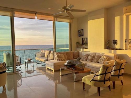 Piso alto con vistas al Mar caribe in La Cazada Piso alto con vistas al Mar caribe in La Cazada