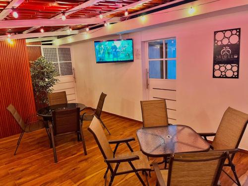 Erkély/terasz, Mi bello Zacatlán-Suite Manzana Delicia (Mi bello Zacatlan-Suite Manzana Delicia) in Col El Posito Erkély/terasz, Mi bello Zacatlán-Suite Manzana Delicia (Mi bello Zacatlan-Suite Manzana Delicia) in Col El Posito